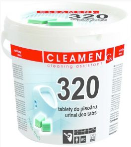 CLEAMEN 320 tablety pisoár 1,5kg