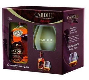Cardhu 12 let+sklo 0,7L 40%