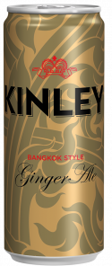 Kinley tonic Ginger PLECH 0,33L 24ks