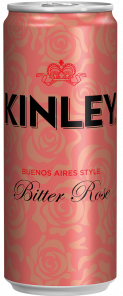 Kinley tonic Rose PLECH 0,33L 24ks