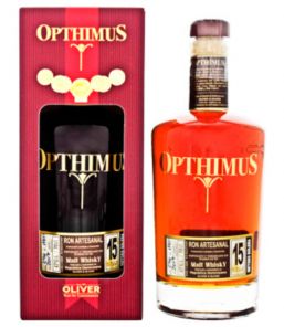 Opthtimus Rum whisky 15let 43% 0,7L